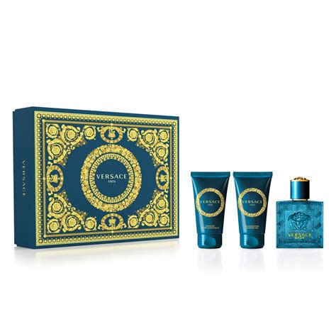 versace fragrance for women gift box|versace eros 50ml gift set.